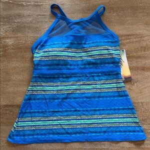 Beach House Lapis Tankini Top